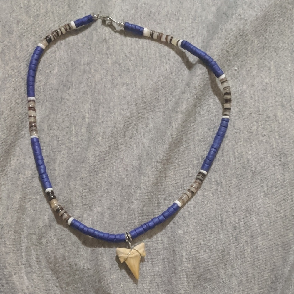 Shark tooth necklace